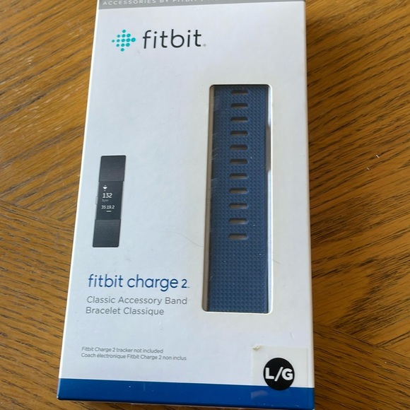 Fitbit Charge 2 Classic Accessory Band Bracelet Classique Size Large - Picture 1 of 3